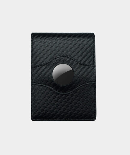 AirTag Minimalist Bifold Wallet  |  Carbon Fiber