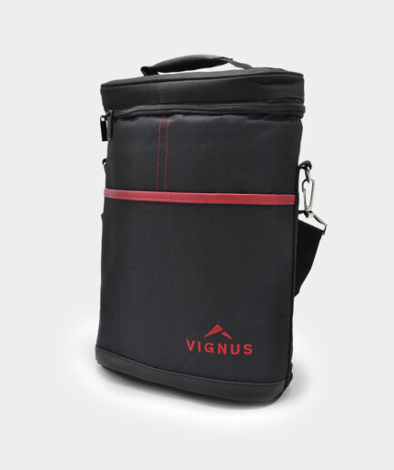 Insulated Two-Bottle Wine Tote Bag